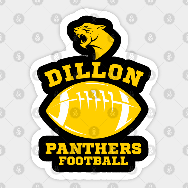 Dillon Panthers Football Sticker by Ringseek